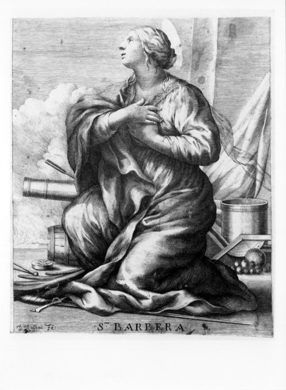 Rossetti D. sec. XVII-XVIII, S. Barbara