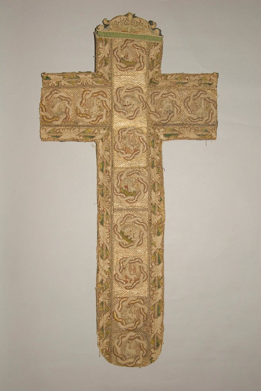Manifattura boema (1400 circa), Croce di pianeta