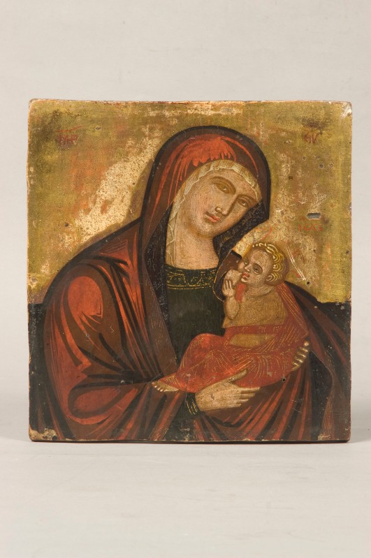 Ambito veneziano sec. XV, Madonna del latte