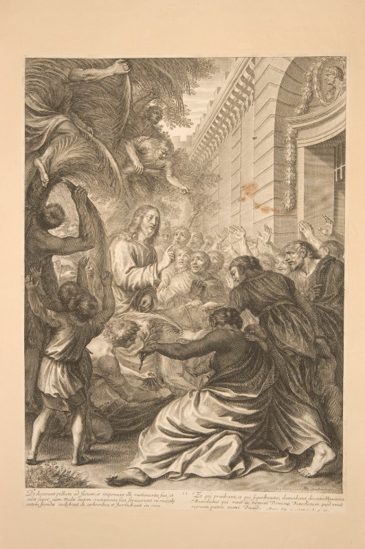 Huret G. (1664 circa), Entrata di Gesù Cristo a Gerusalemme