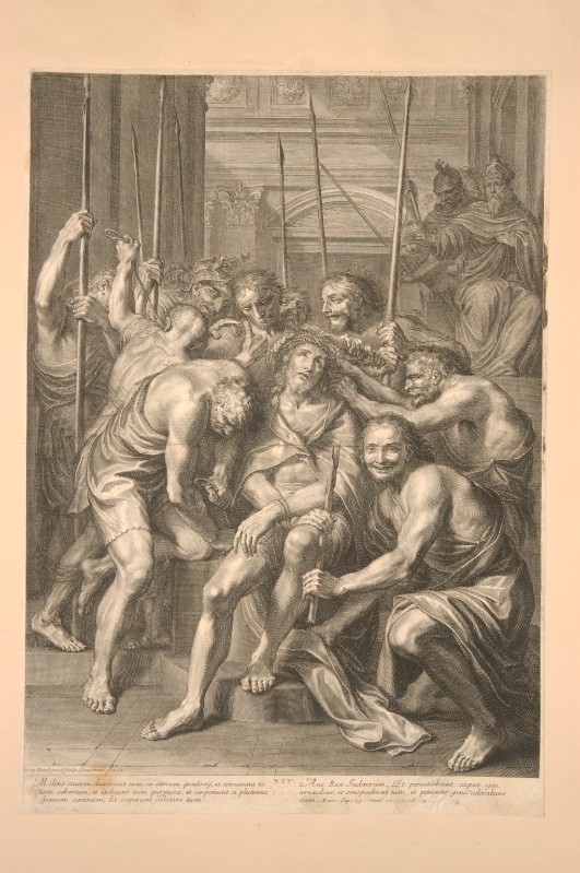 Huret G. (1664 circa), Gesù Cristo coronato di spine
