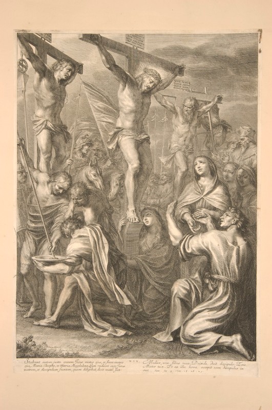 Huret G. (1664 circa), Gesù Cristo crocifisso