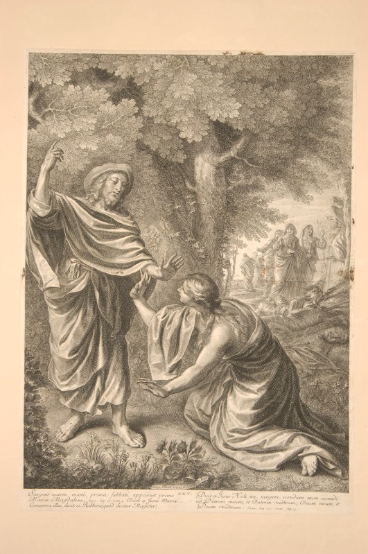 Huret G. (1664 circa), Noli me tangere