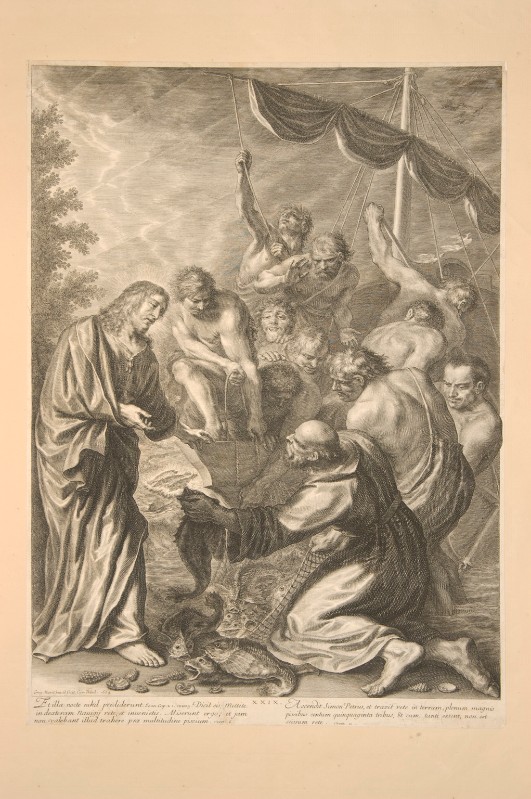 Huret G. (1664 circa), Gesù Cristo appare agli apostoli sul lago Tiberiade
