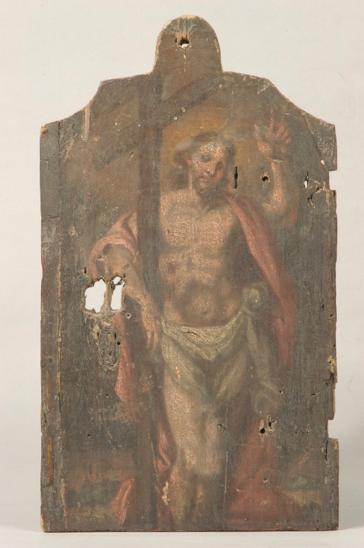 Novarini G. (?) metà sec. XVIII, Sportello di tabernacolo con Gesù redentore
