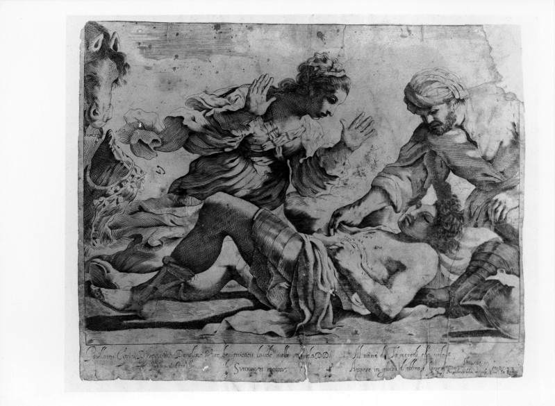 Pasqualini G. B. (1620), Morte di Tancredi