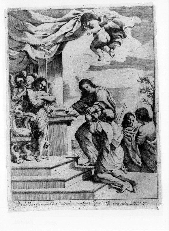 Pasqualini G. B. (1620), Gesù Cristo indica a S. Pietro la cattedra