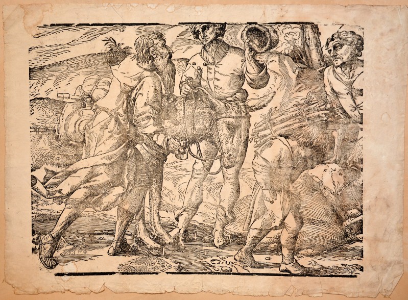Da Carpi U. (1510-1515 circa), Sacrificio di Isacco 2/12