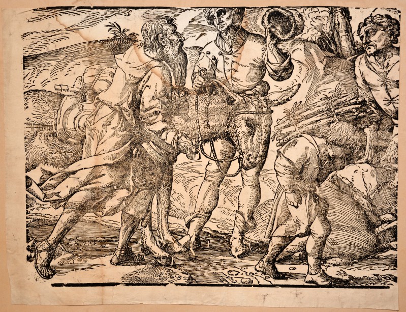 Da Carpi U. (1510-1515 circa), Sacrificio di Isacco 3/12