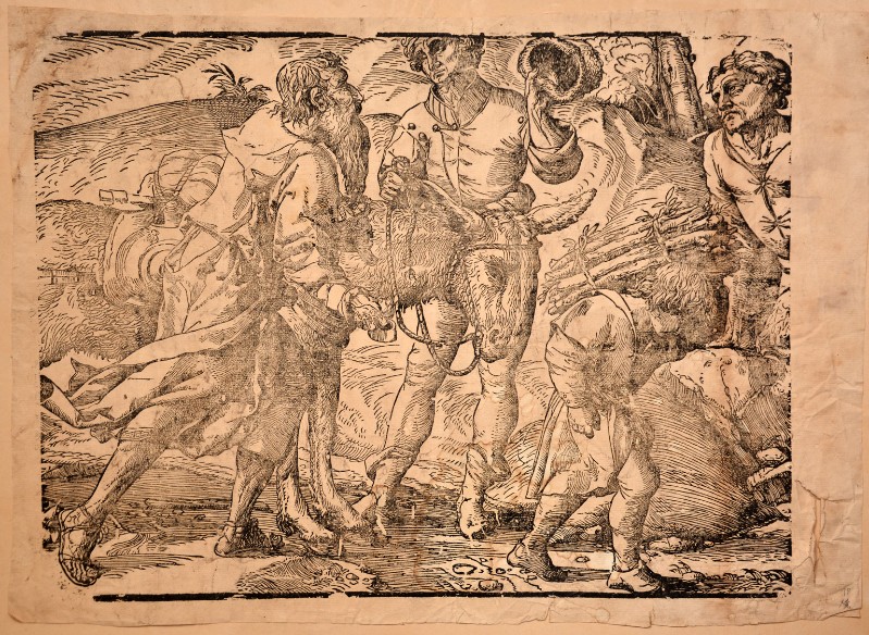 Da Carpi U. (1510-1515 circa), Sacrificio di Isacco 4/12