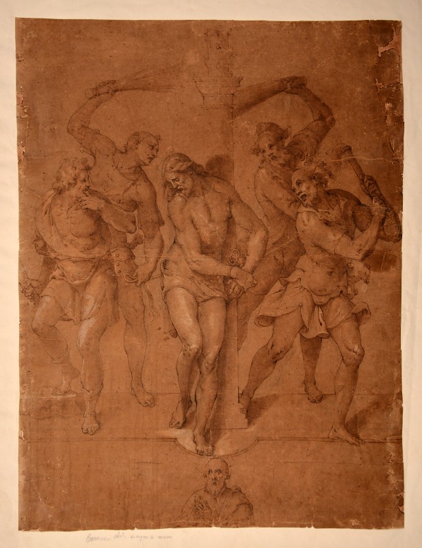 Attribuito a Calvaert D. (1575-1580 circa), Flagellazione di Cristo