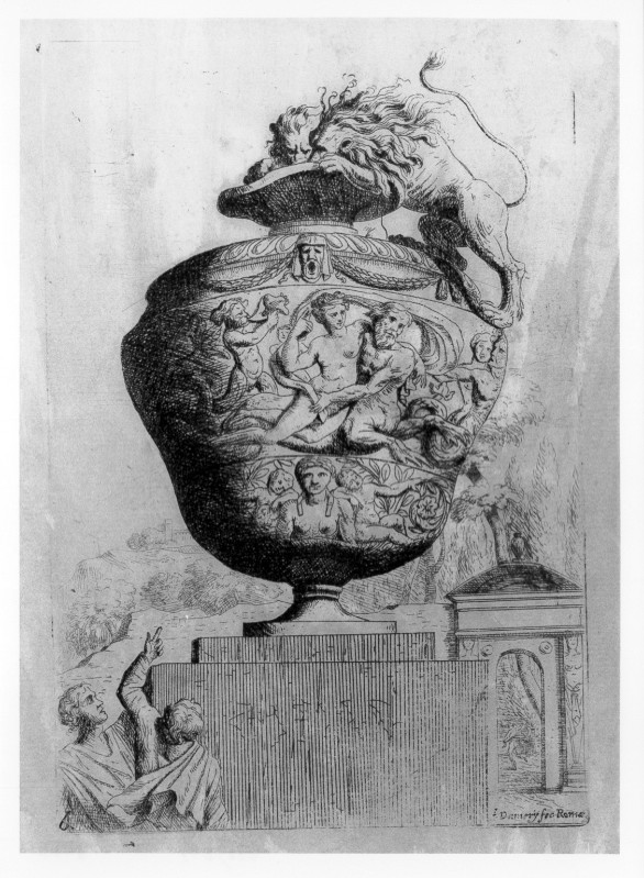 Damery J. (1657), Vaso con tritoni e nereidi