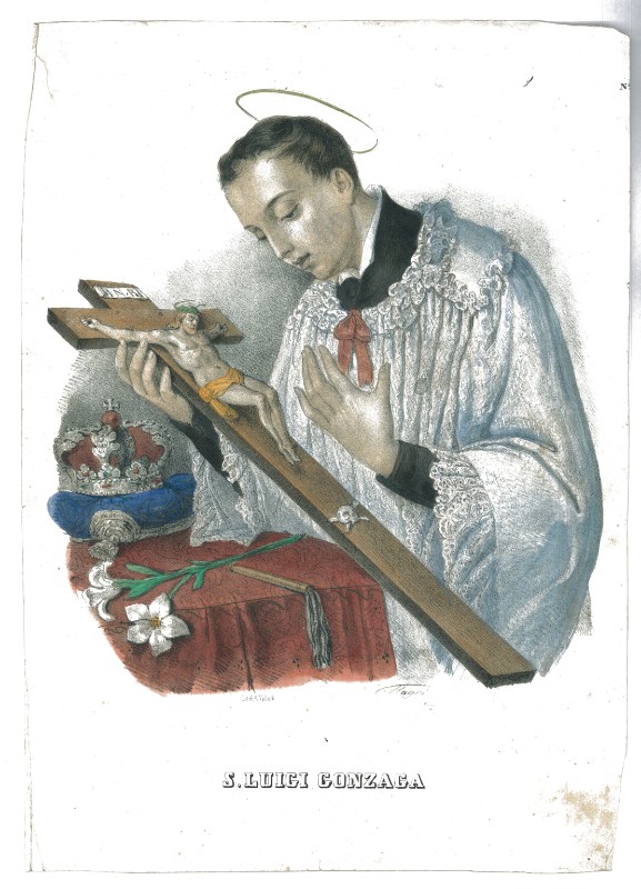 Magni A. (1843-1865), S. Luigi Gonzaga