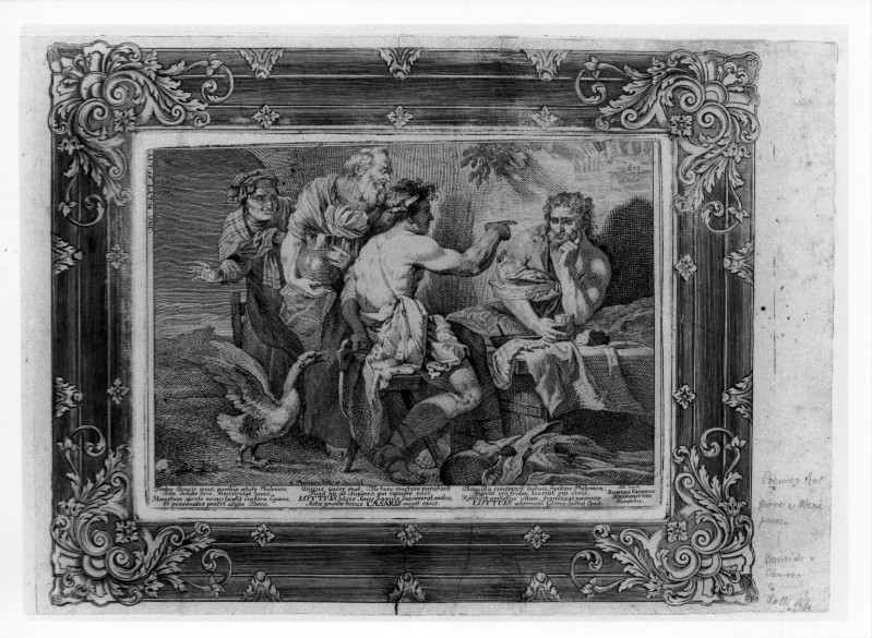 Van Prenner A. J. (1728), Giove e Mercurio presso Bauci e Filemone