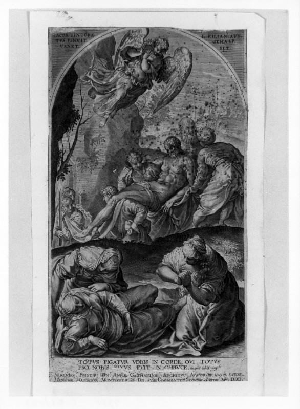 Kilian L. (1602-1603), Gesù Cristo trasportato al sepolcro
