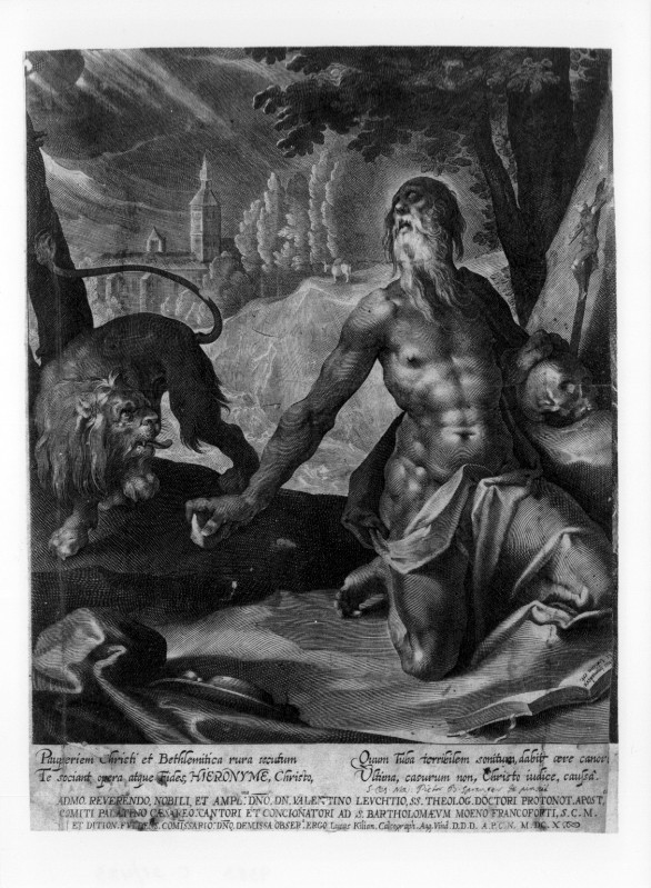 Kilian L. (1610), S. Girolamo penitente nel deserto