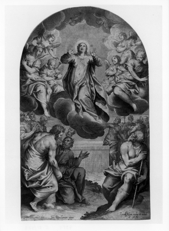 Kilian L. (1616), Assunzione della Madonna