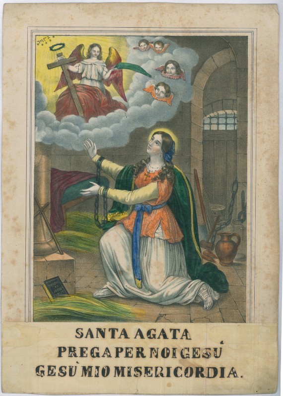 Stamperia Fontana M. sec. XIX, S. Agata