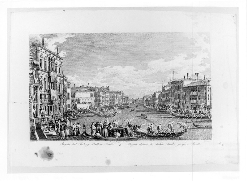 Visentini A. (1734 circa), Regata sul Canal Grande a Venezia