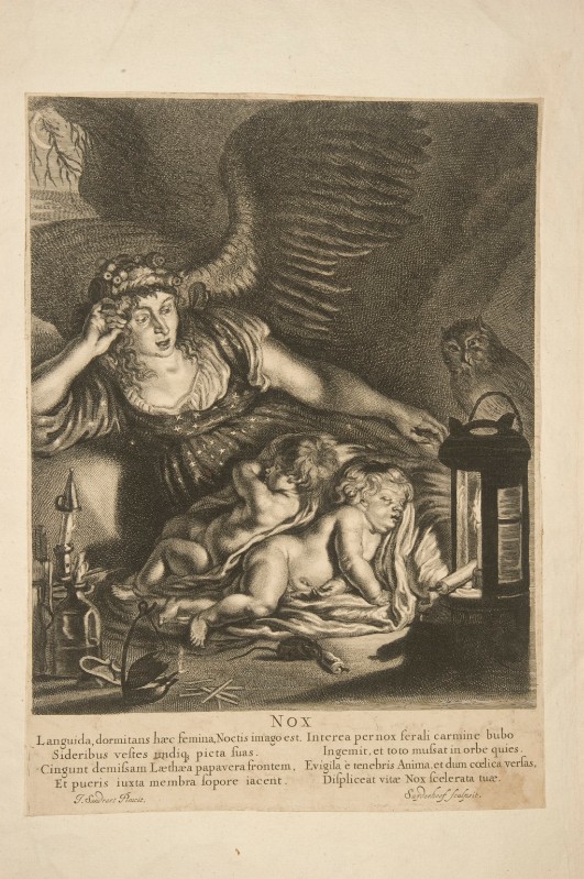 Suyderhoef J. (1645), Allegoria della Notte