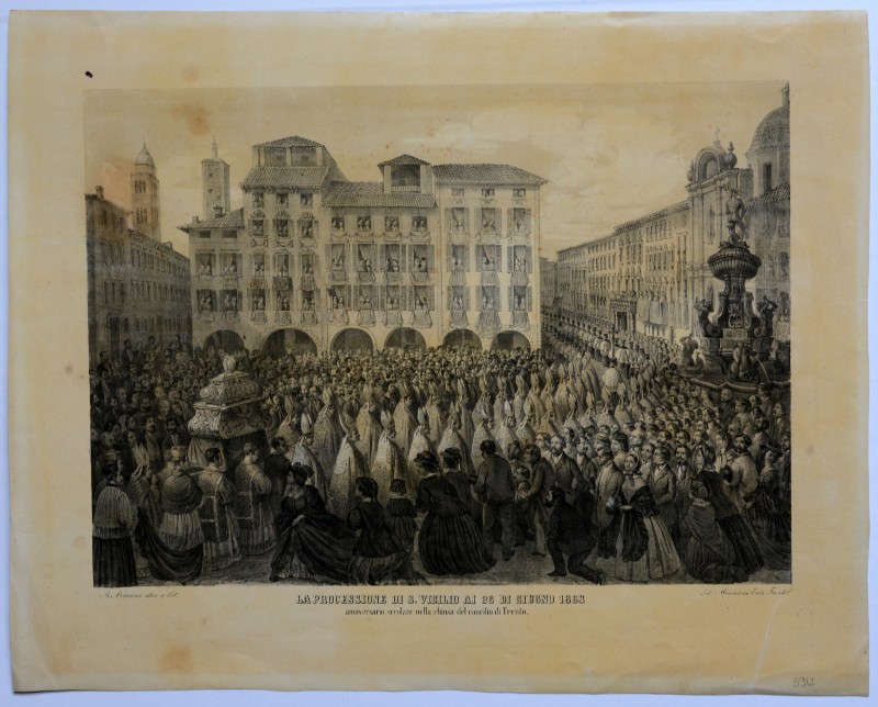 Armani B. (1863), Processione per l'anniversario del Concilio di Trento