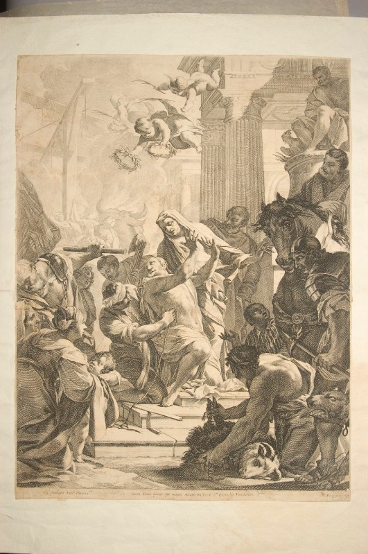 Dorigny M. (1638), Martirio di S. Eustachio