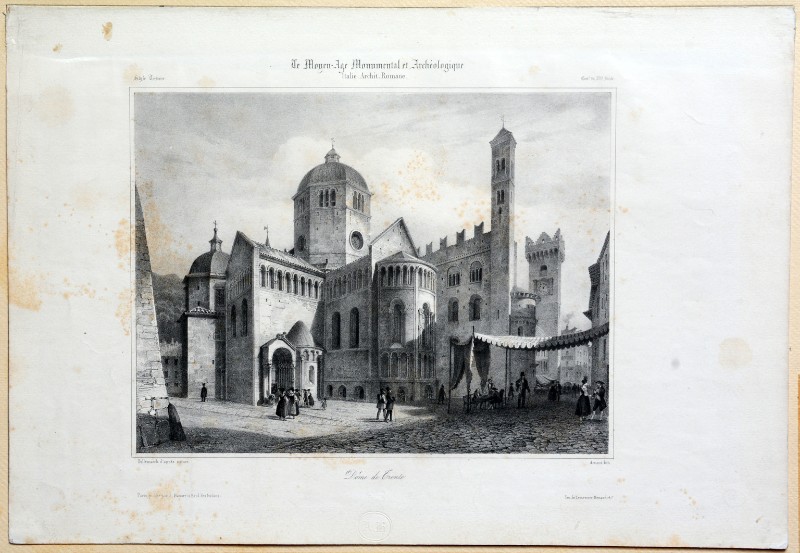 Arnout L. J. sec. XIX, Veduta del Duomo di Trento