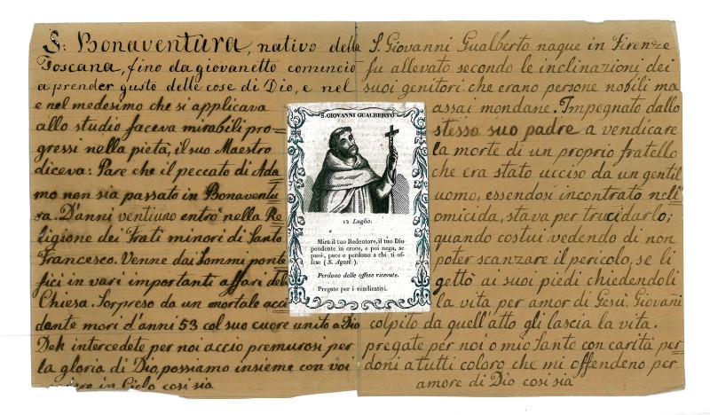 Stamperia Carrara M. (1840 circa), S. Giovanni Gualberto