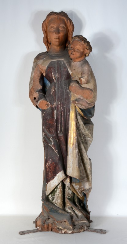 Bottega trentina secc. XVI-XX, Madonna con Gesù Bambino