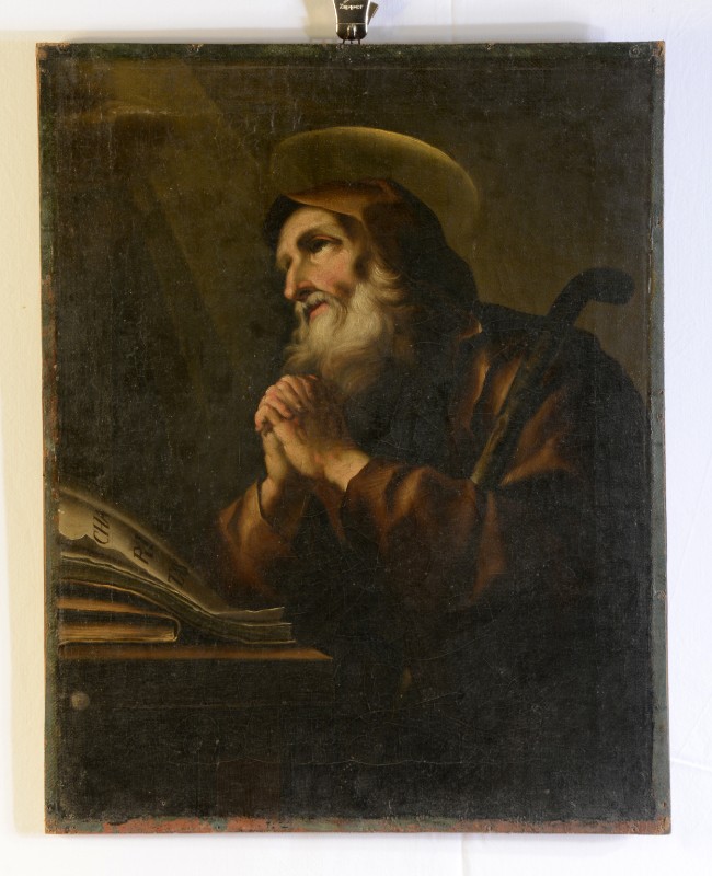 Unterperger C. seconda metà sec. XVIII, S. Francesco di Paola in preghiera