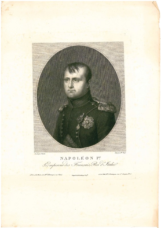 Roger B. (1805-1814), Ritratto di Napoleone Bonaparte 1/2