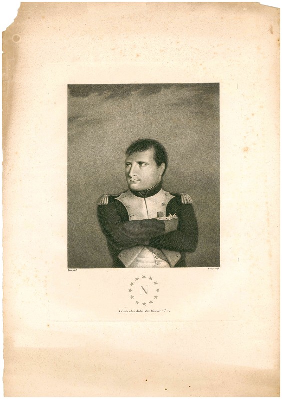 Henry A. (1810-1814), Ritratto di Napoleone Bonaparte 1/2