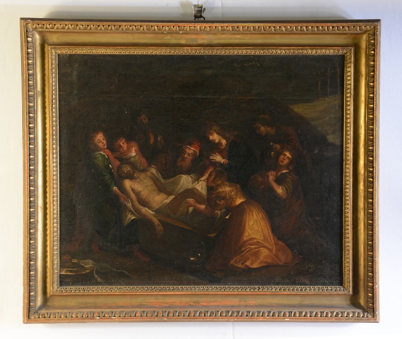 Ambito lombardo-veneto sec. XVII, Gesù Cristo deposto nel sepolcro