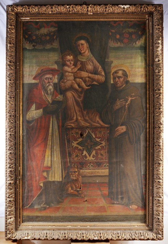 Cerchia di Ligozzi G. E. (?) seconda metà sec. XVI, Madonna con Gesù Bambino