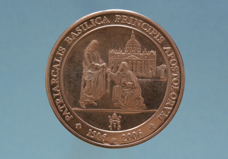 Giandomenico S. (2006), Medaglia V centenario della basilica di S. Pietro 1/2