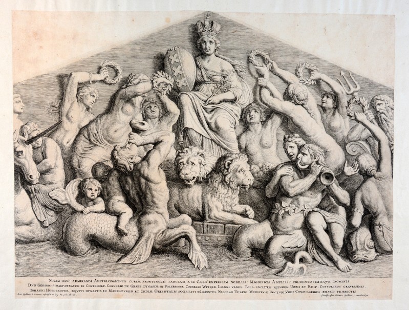Quellinus H. (1664-1665), Allegoria di Amsterdam dominatrice del mare 1/3