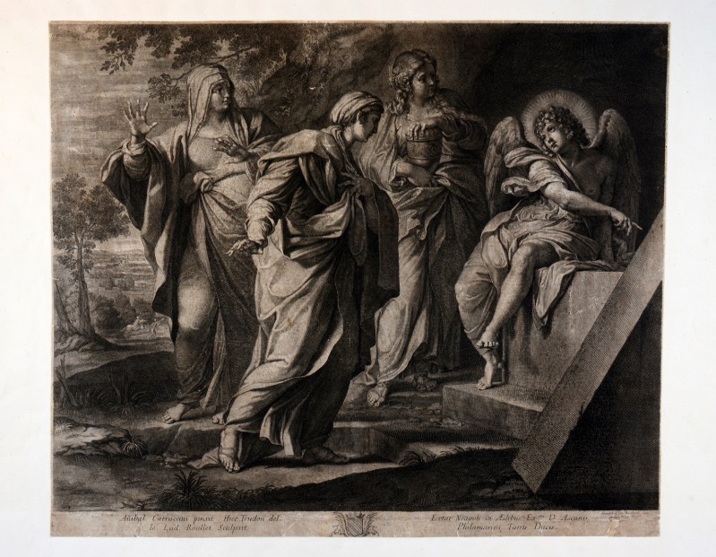 Roullet J. L. (post 1673), Pie donne al sepolcro