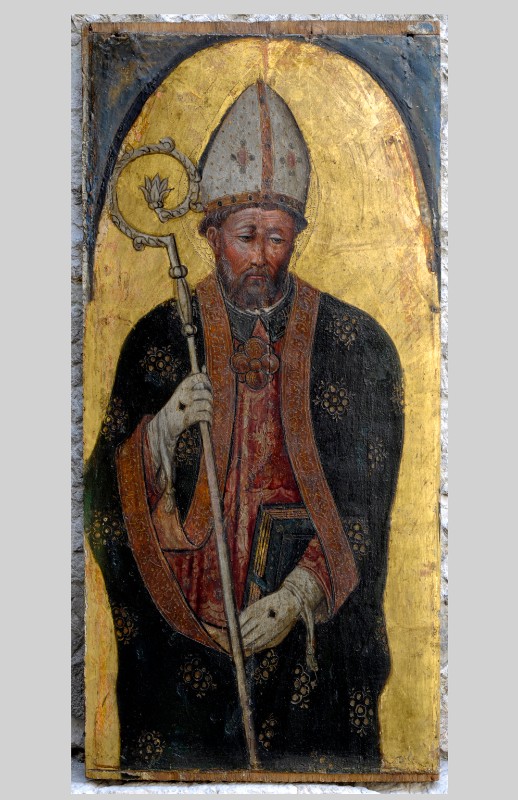 Ambito veneto (1452-1460 circa), Santo vescovo con piviale