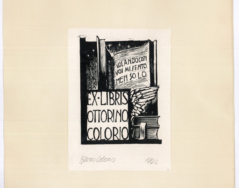 Colorio B. (1942), Ex libris di O. Colorio
