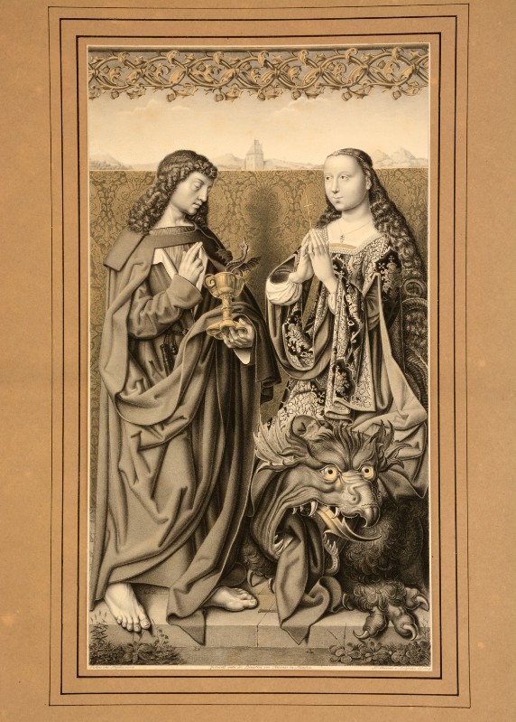 Strixner J. N.-Bergmann I. (1829), S. Giovanni Evangelista e S. Margherita