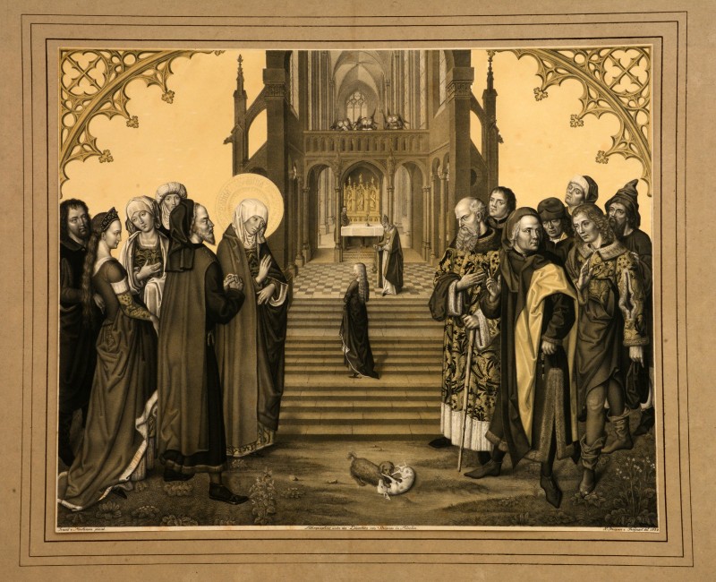 Strixner J. N.-Freymann J. A. (1832), Presentazione di Maria fanciulla al tempio