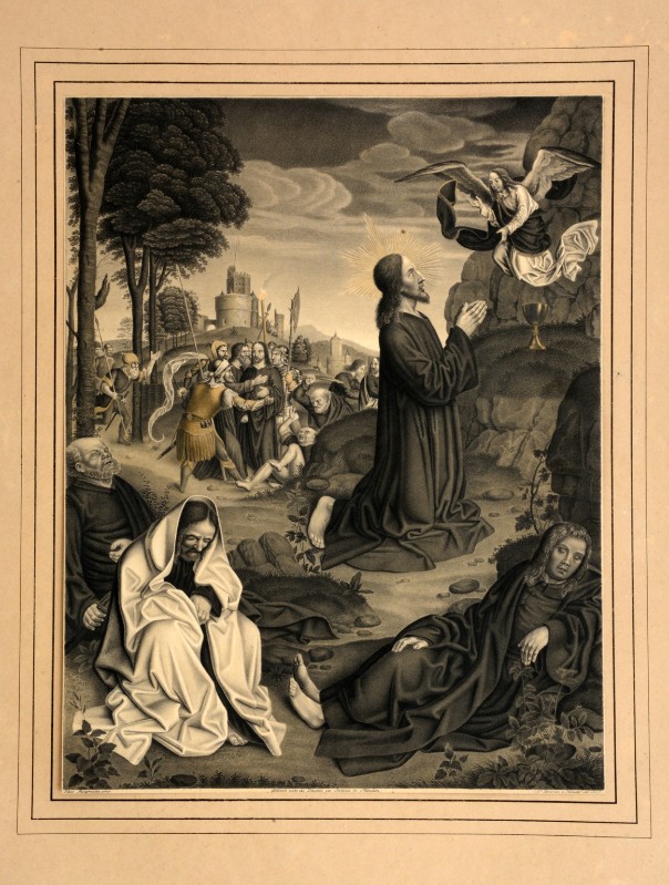 Strixner J. N.-Heindel C. (1830), Cristo nell'orto di Gethsemani