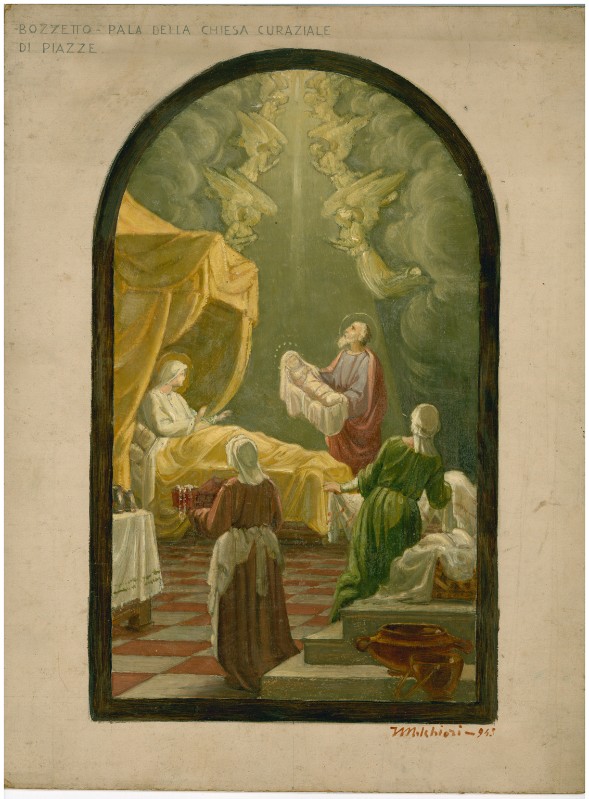 Melchiori V. (1943), Natività di Maria