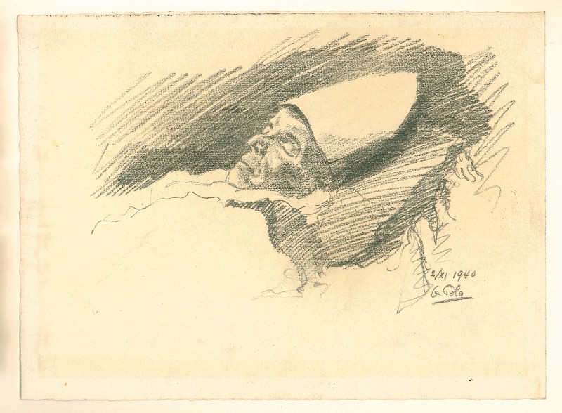 Polo G. (1940), Ritratto di Celestino Endrici morto