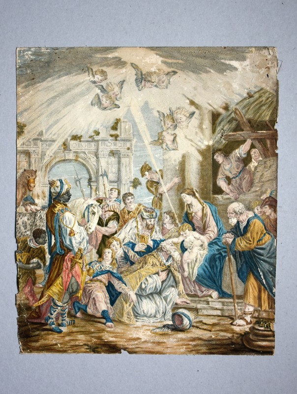 Liotard J.-M. (1743 circa), Adorazione dei Magi