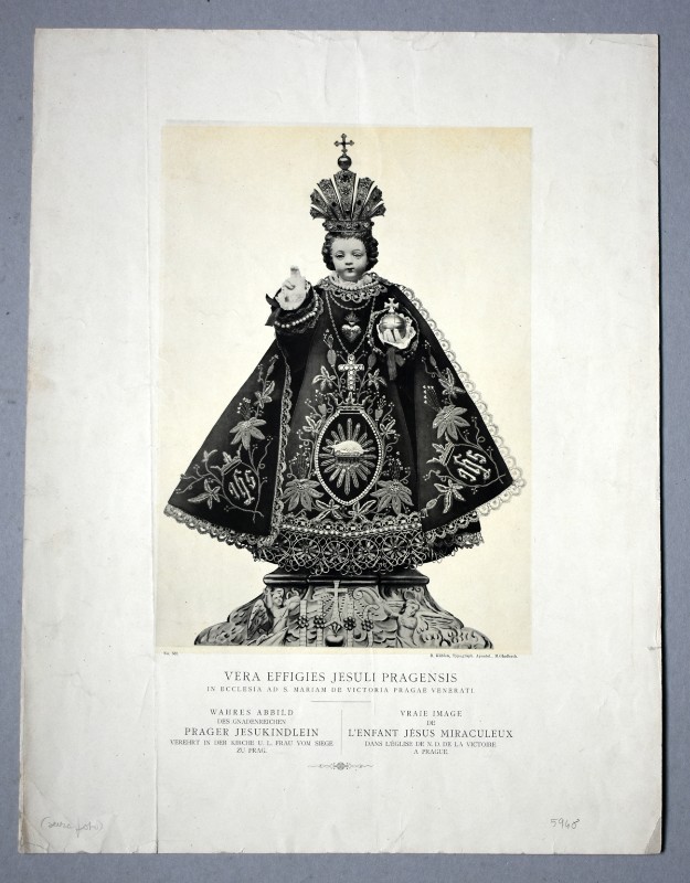 Tipografia Kühlen B. seconda metà sec. XIX, Santo Bambino di Praga