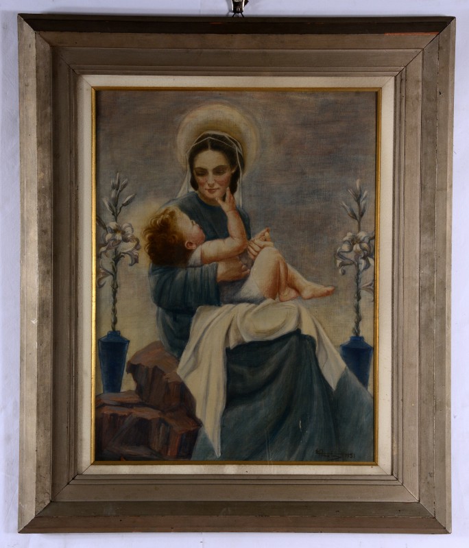 Parolini E. (1951), Madonna con Gesù Bambino