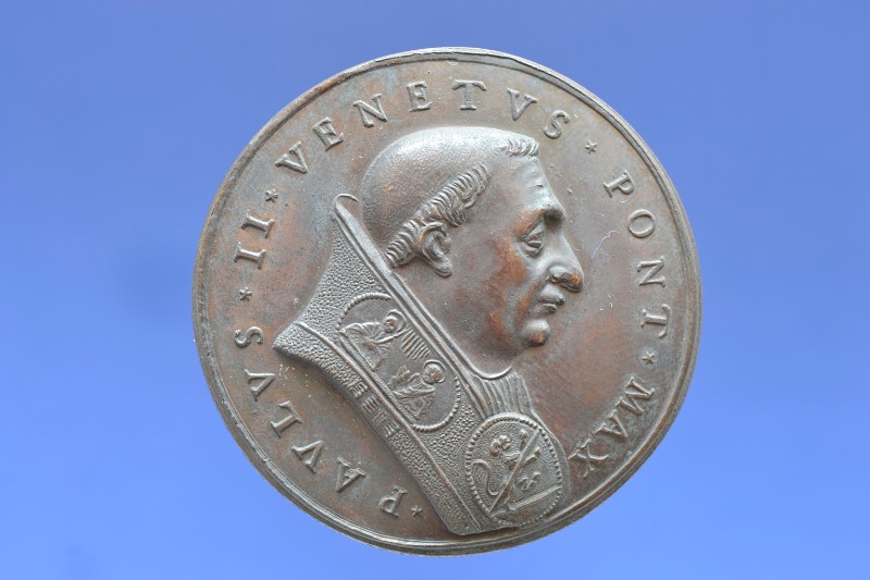 Paladino G. sec. XVII, Medaglia di Paolo II