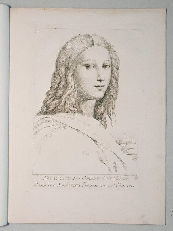 Cunego D. (1783), Ritratto di Francesco Maria della Rovere come Ipazia