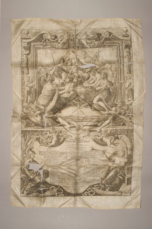 Edizioni Perego Salvioni L. (1783), Tavola per tesi di C. Riccabona